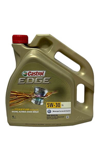 CASTROL Edge 5W-30 LL Tam Sentetik Motor Yağı 4 Litre