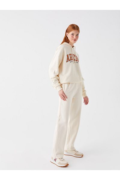LC Waikiki Bequeme, geformte Damen-Jogginghose mit elastischem Bund