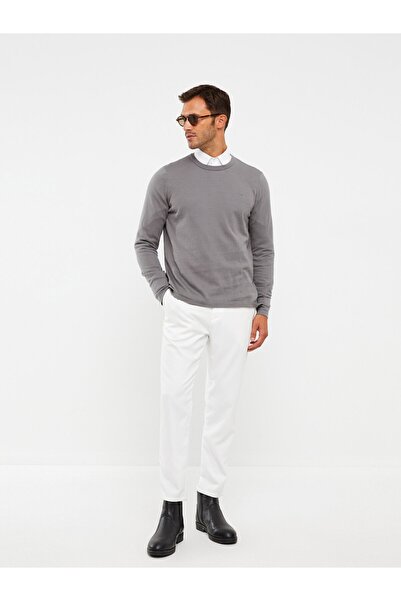 LC Waikiki Férfi kötöttáru pulóver - hosszú ujjú, nyakú