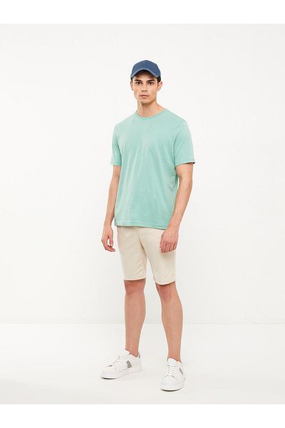 LC Waikiki Men's Slim Fit Gabardine Shorts