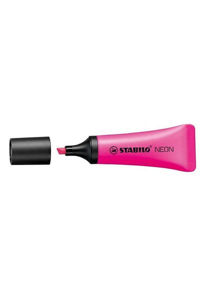 Stabilo Neon Lilac Highlighter - 72/58 Model, Pack of 10