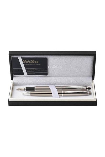 Scrikss Titanium 35 Scrikss - Set Pen Fountain+Ballpoint