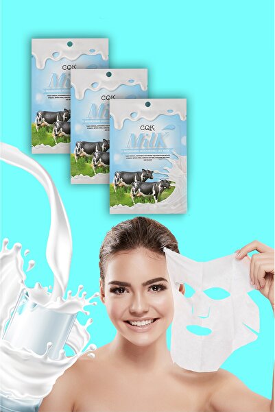 Uniquem 3 Adet Süt Protein Kahverengi Yosun Özü Yüz Maskesi Nem Sodyum Brown ...