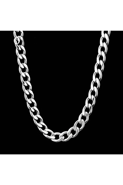 modam saat Gemici Steel Men's Chain Necklace 6 Mm 56 Cm H081