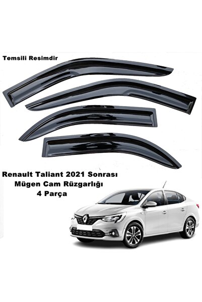 caraks Renault Taliant Mügen Cam Rüzgarlığı 2021 Sonrası Kasalar 4 Lü Set Müg...