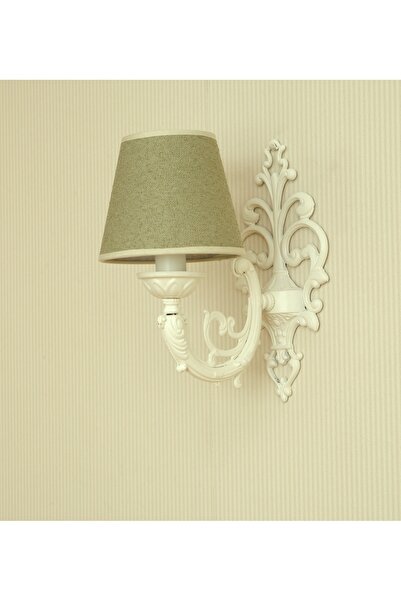 MASSARELLI بونتى شمعدان فردي كريمي-أخضر