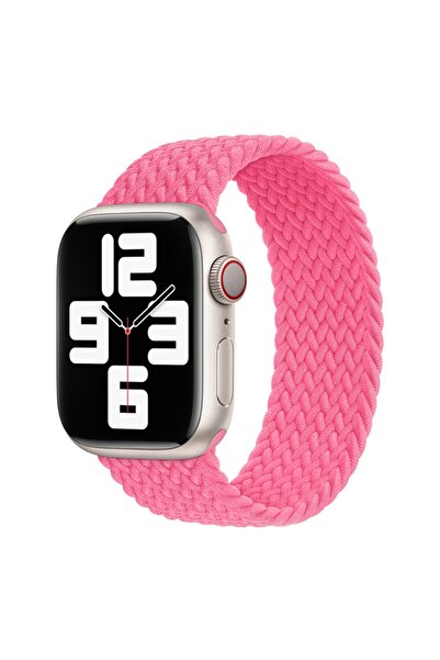 Ally Apple Watch 7-8 45mm 6-5-4 44mm Single loop Plastik Kayış Kordon 3-2-1 4...