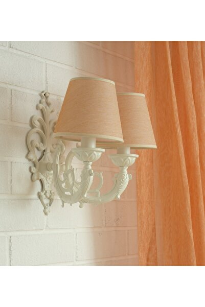 MASSARELLI Enduro Double Sconce Cream-orange