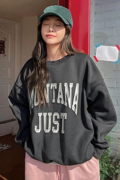 MODAGEN Φούτερ Unisex Smoked Montana Just Crewneck