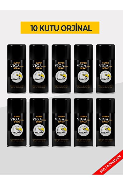 BayCazip 50bin Etkili Sprey 10 Kutu BayCazip