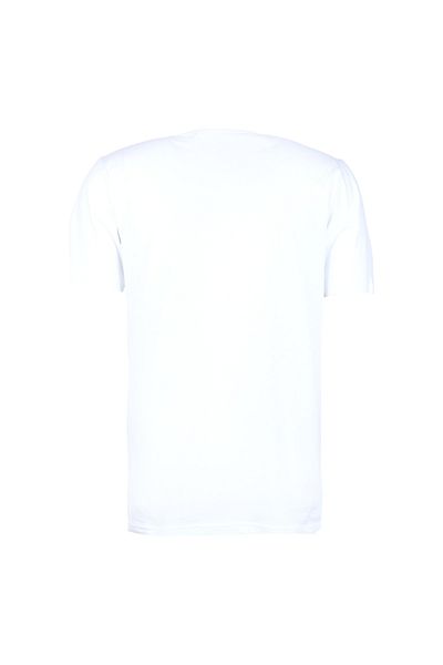 Blackspade V-Neck Plain White Men's T-Shirt 9639