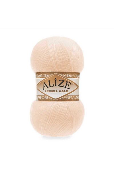 Alizee 2 Pieces Angora Gold Hand Knitting Thread
