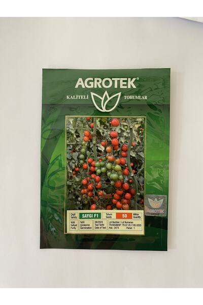 50 Adet Oval Kokteyl (HİBRİT-KIRMIZI-SIRIK) %100 Yerli Domates Tohumu