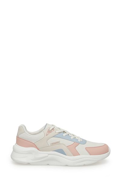 Kinetix LINARA PU W 3PR Ecru Women's Sneakers