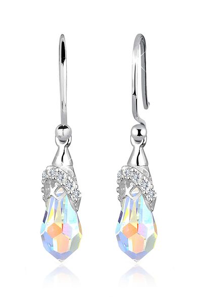 ELLI Ohrringe Hänger Kristal 925 Ayar Gümüş
