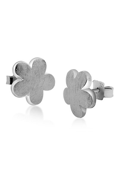 Nenalina Ohrringe Ohrstecker Blumenmotiv 925 Ayar Gümüş