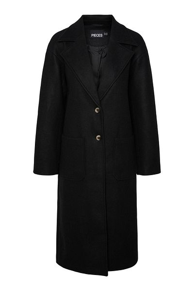 PIECES Damen/Mädchen Schwarz L