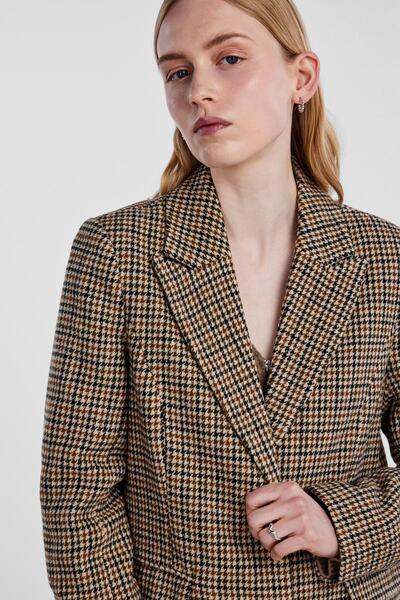 PIECES Coat Woman / Girl Tigers Eye