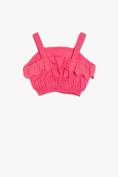 Koton Baby-Mädchen-Rosa-Bluse