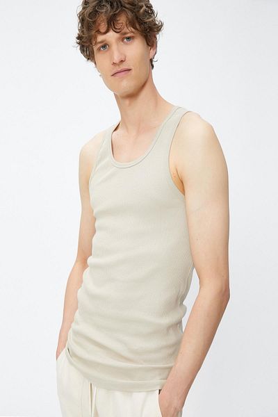 Koton Herren-Unterhemd in Beige