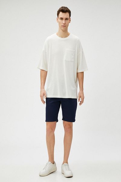 Koton Men's Ecru T-Shirt