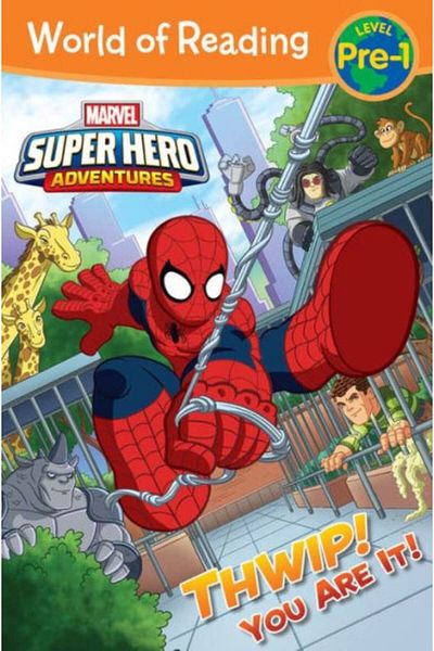 Marvel World Of Reading Super Hero Adventures: Thwip!You Are It!