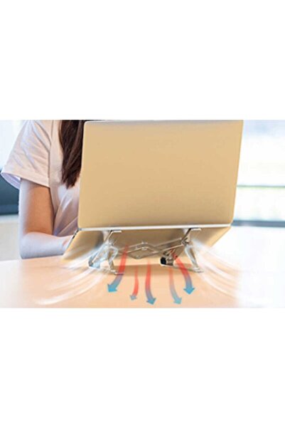 TECHNOMEN حامل كمبيوتر محمول معدني Ms-te121 مكون من 7 طبقات