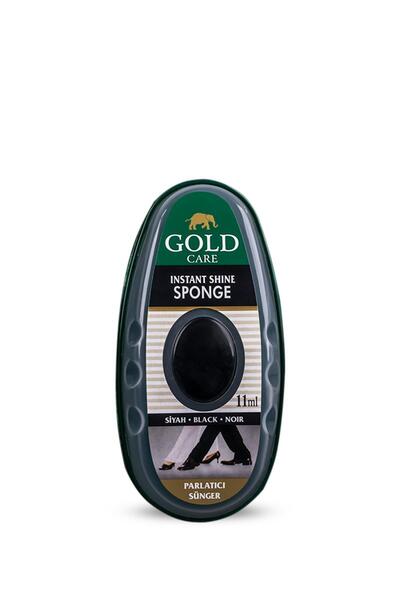 Dopar Bağcık Gold Care Siyah Ayakkabı Bakım Temizleme Ve Parlatma Süngeri Depolu 11 ml Set