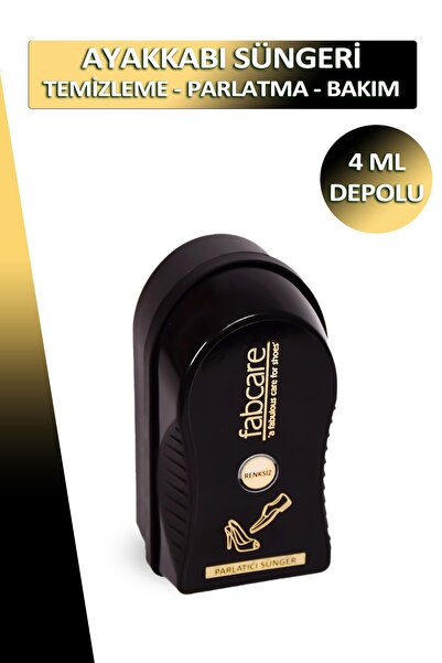 Dopar Bağcık Fabcare Ayakkabı Temizleme Ve Parlatma Bakım Süngeri 4 ml Set