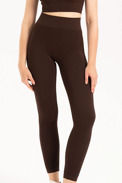 Formeasy Women's High Waist Seamless Ribbed Recovery Sports Leggings 9001