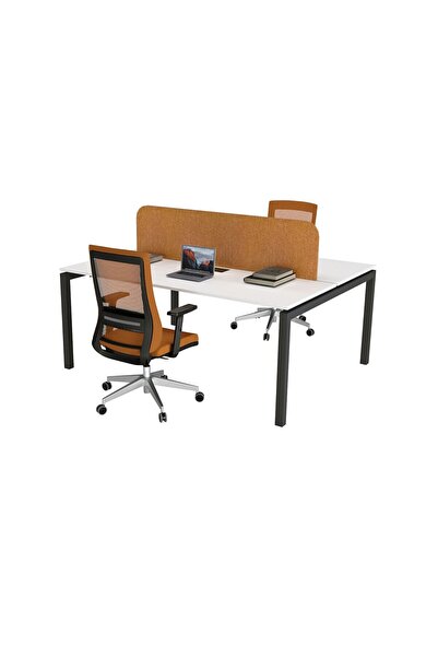 Çağın Ofis Mobilyaları Ofisimi GALAXY İKİLİ 140 cm ÇALIŞMA OFİS MASA Workstat...