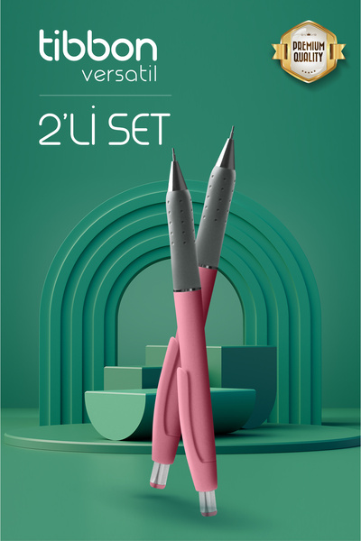 Tibbon Versatil Uçlu Kalem 0.7 Mm 2 Li Set Pembe 134