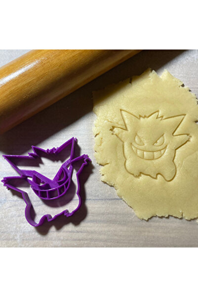 Neptune Gengar Pokemon Cookie Mold