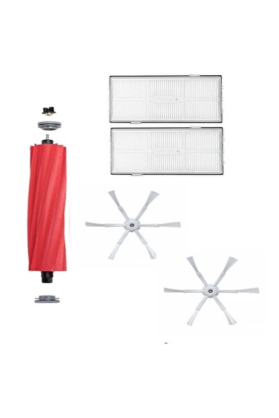 Ozemtek Robot de măturat Roborock S7 - Set de 5 piese de schimb cu 6 brațe, perie laterală