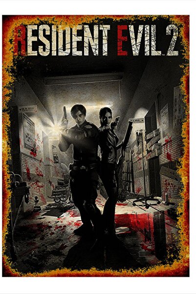 Bedeko Resident Evil 2 Art Mdf Poster