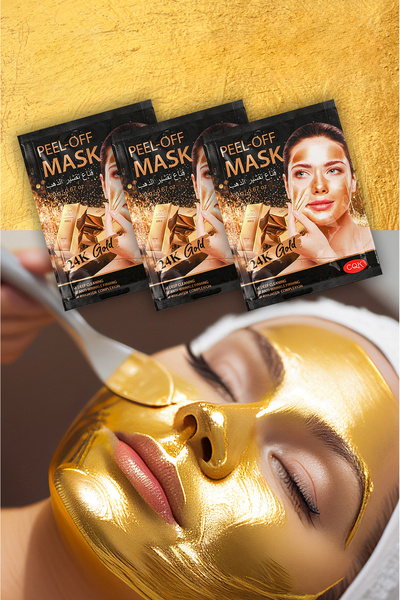 xolo 24K 3 Adet Gold Siyah Nokta 20 Gram Mineral Çamuru Kürü Sürülebilir Yüz ...