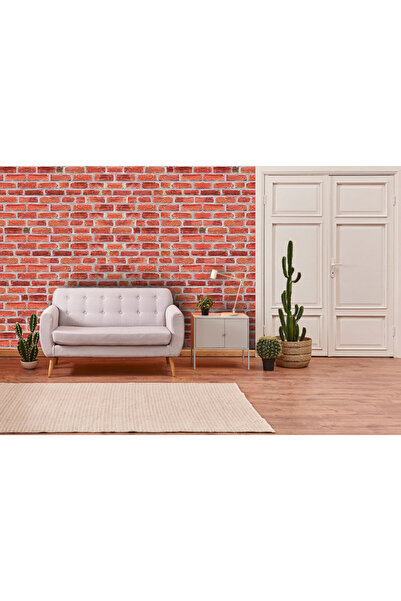 Pandekor 5 Adet (2,5M2) X Tuğla Desenli 3 Boyutlu Renkli Strafor Köpük Duvar Kaplama Paneli (BR-503)