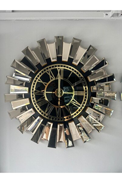 Genel Markalar Art Mirror Elite piyano Aynalı Saat 70 Cm