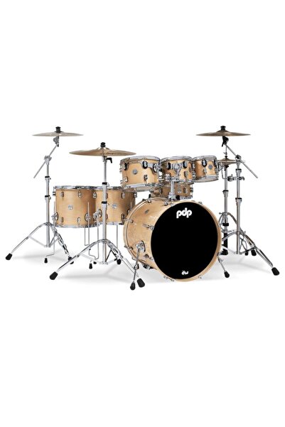 PDP Drums Concept Akçaağaç 7-Parça 22\" Akustik Davul (Natural Lacquer)