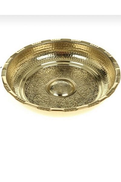 İSAOĞLU YAPI Golden Bath Bowl Complete Brass Heavy Bowl Stainless Basin Bowl Basin Faucet Gold Color
