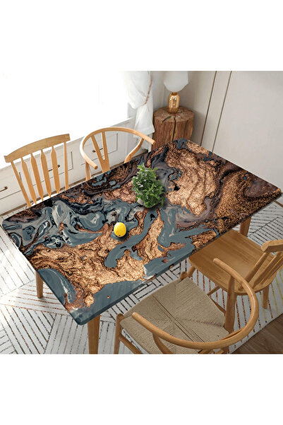 Özbey Reklam طاولة منقوشة من الرخام، خزانة ملابس، طلاء ورق لاصق للمطبخ (حجم 1...