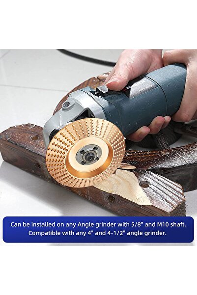 Depolife Kuksa Bardak Ahşap kase Kaşık Oyma ağaç İşleme alet seti Avuç taşlama uyumlu Disk Küre törpü