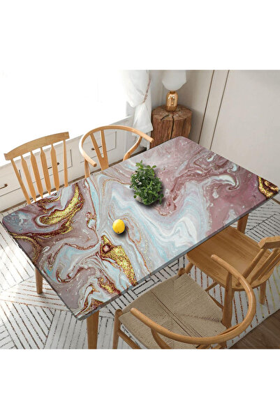 Özbey Reklam طاولة منقوشة من الرخام، خزانة ملابس، طلاء ورق لاصق للمطبخ (حجم 1...