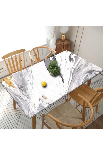 Özbey Reklam طاولة منقوشة من الرخام، خزانة ملابس، طلاء ورق لاصق للمطبخ (حجم 1...