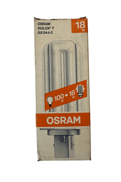 Osram Dulux T 18W 840 4000K Günışığı 2 Pinli G24d-2 Duylu Made In Germany