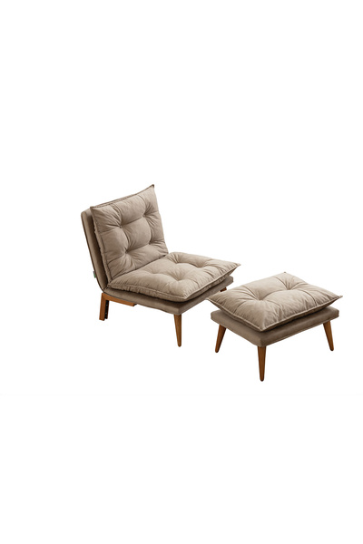 Eymense Orchy Ayak Uzatmalı Yataklı Berjer