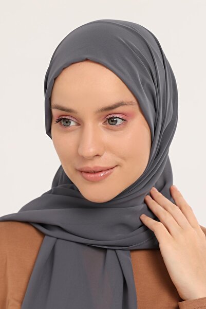 Altobeh Ready Practical Luxury Snap-on Elastic Bonneted Chiffon Shawl