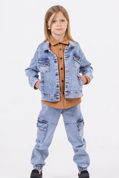 Gold Class Kidswear Boy's Jogger Cargo Pocket Jeans