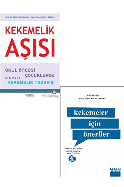 Kronik Kitap Kekemelik Aşısı - KEKEMELER İÇİN ÖNERİLER - Maviş Emel - Sümer Ö...