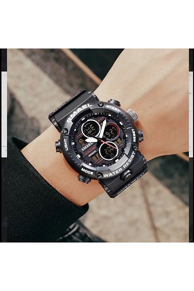SMAEL Men's Wristwatch Analog Digital Sports Fashion Trend 8038s Watch